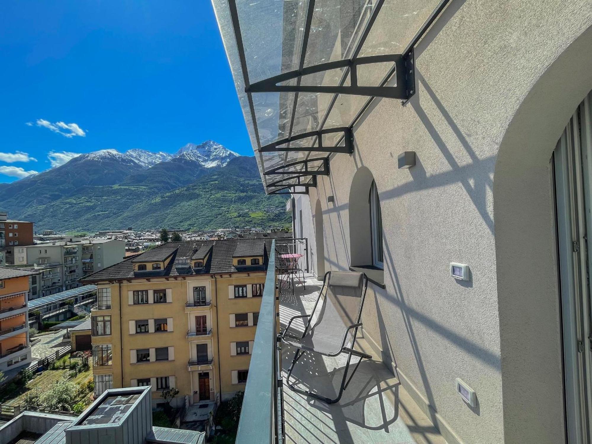 Ferienwohnung Chez Leo Aosta Exterior foto